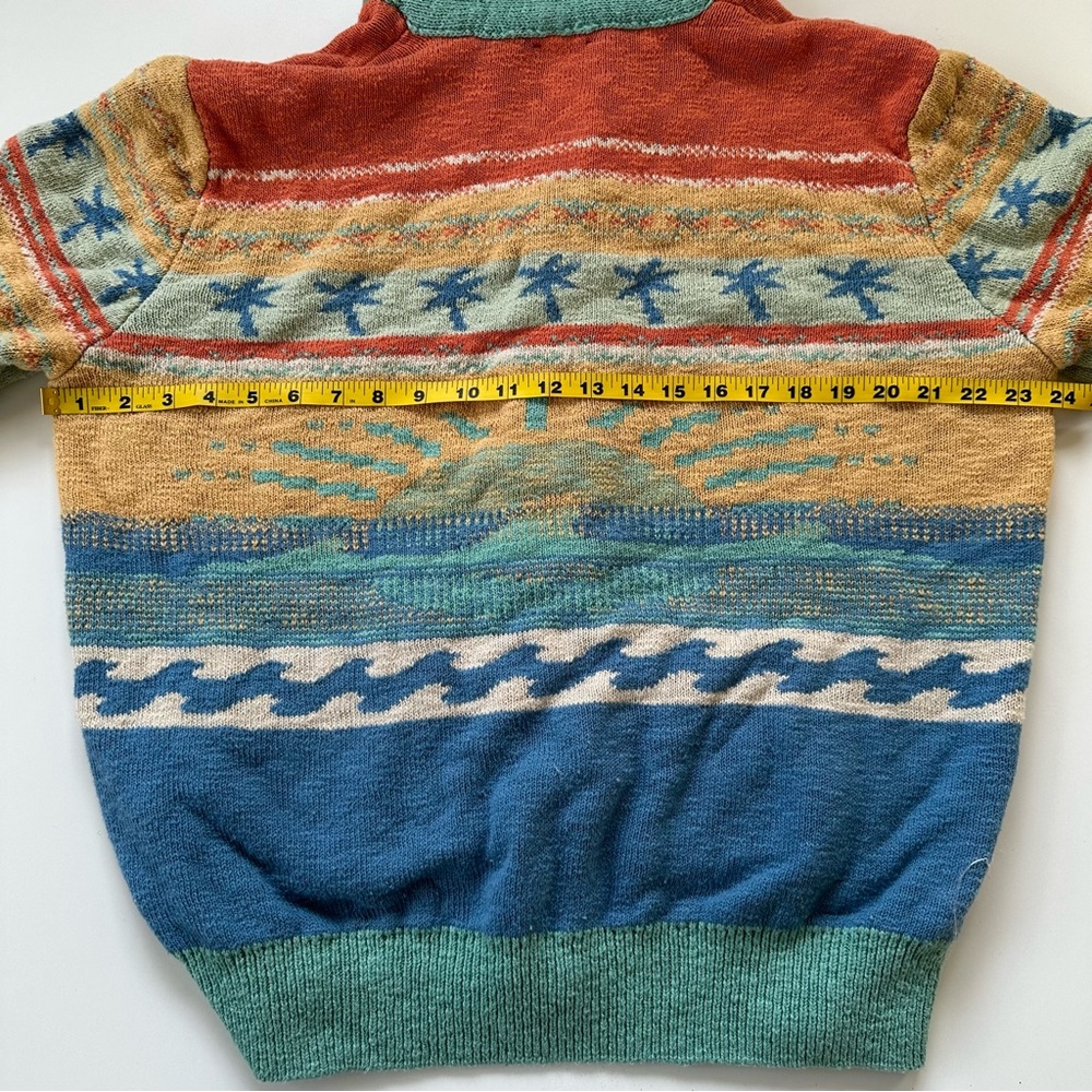 Faherty Multicolor Patterned Cardigan - Picture 9 of 15